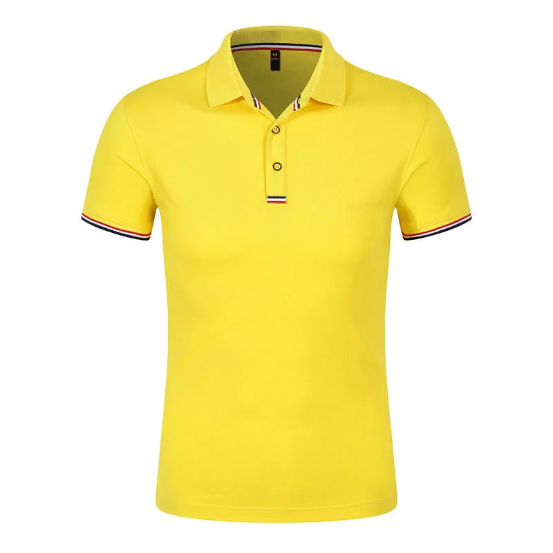 Calidad 100% algodón transpirable hombres sublima Deportes Polo monte seco