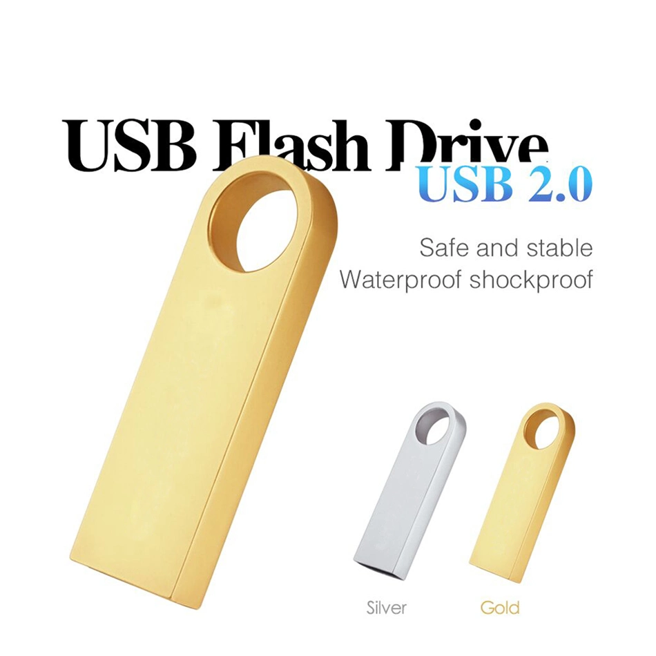 Promotional Gift Metal Card USB Flash Pen Drive with Logo 16GB 128MB USB