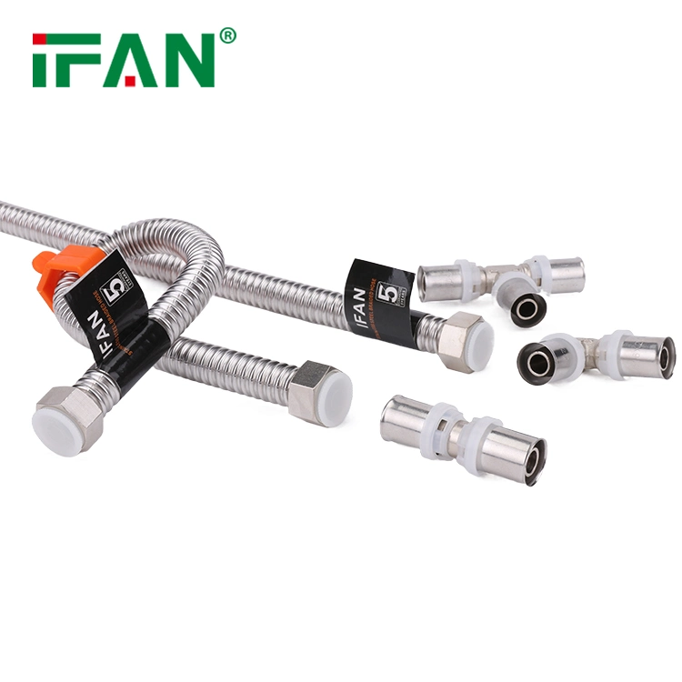 Ifan Hot Sale Flexible Water Heater Stainless Steel Corrugated Resistant Hose Pipe