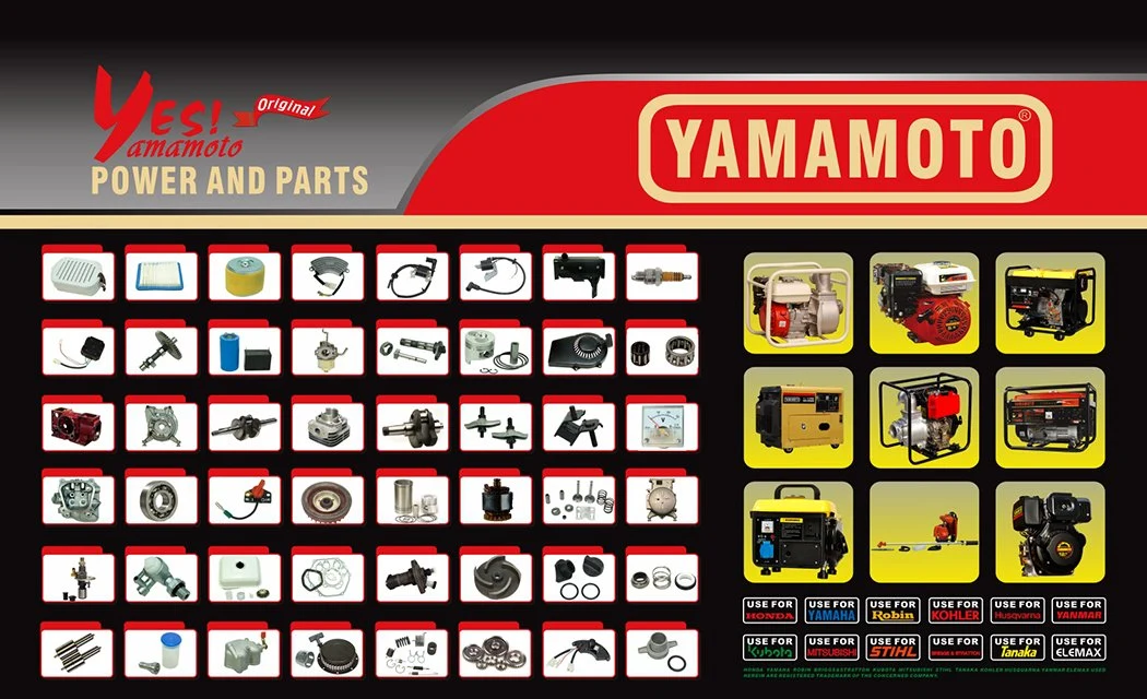 Yamamoto Air Cooled Diesel Engine Parts Piston (With Pin, Clip) Std for 186f