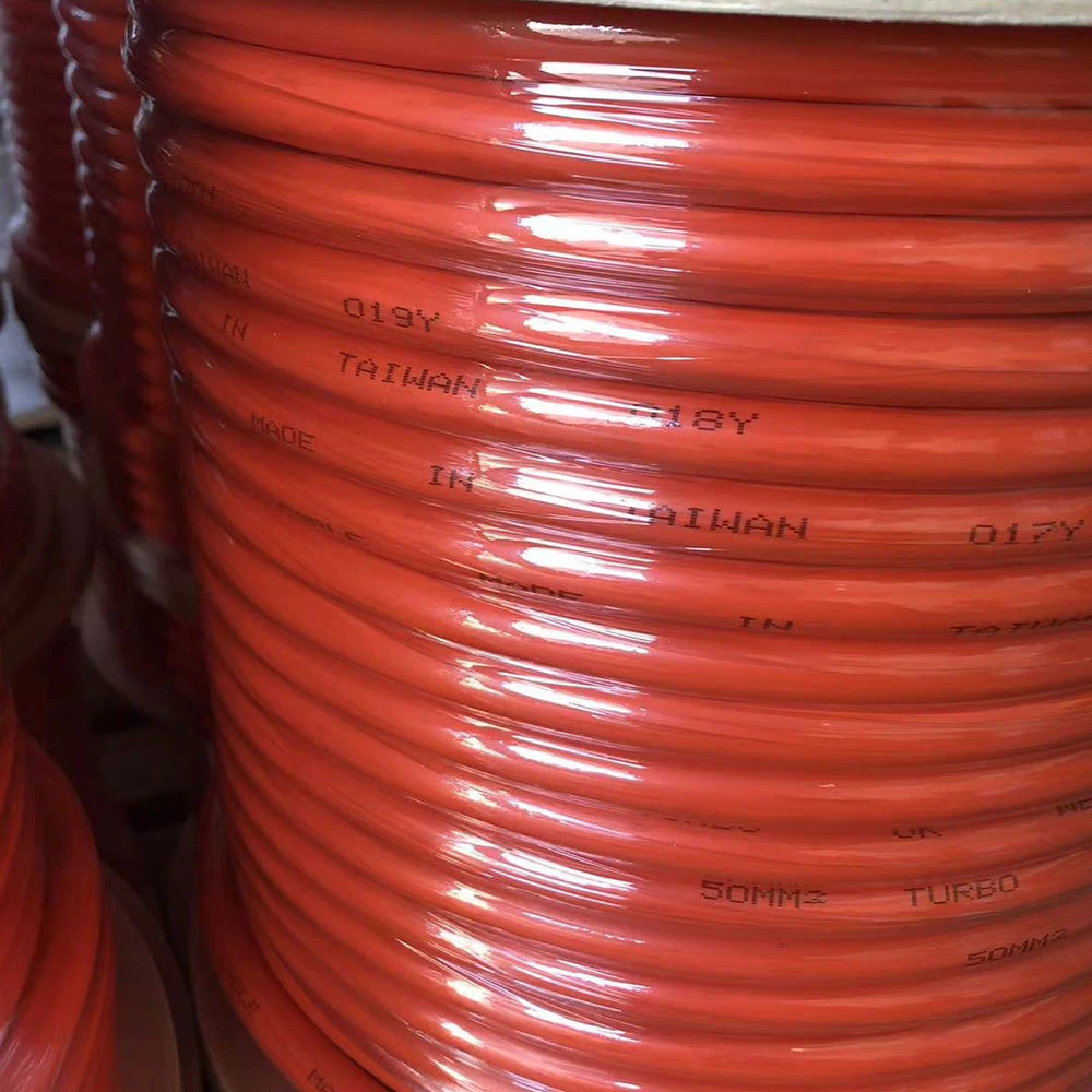 Welding Equipment 35mm 50mm Silicone Rubber Copper Welding Cable