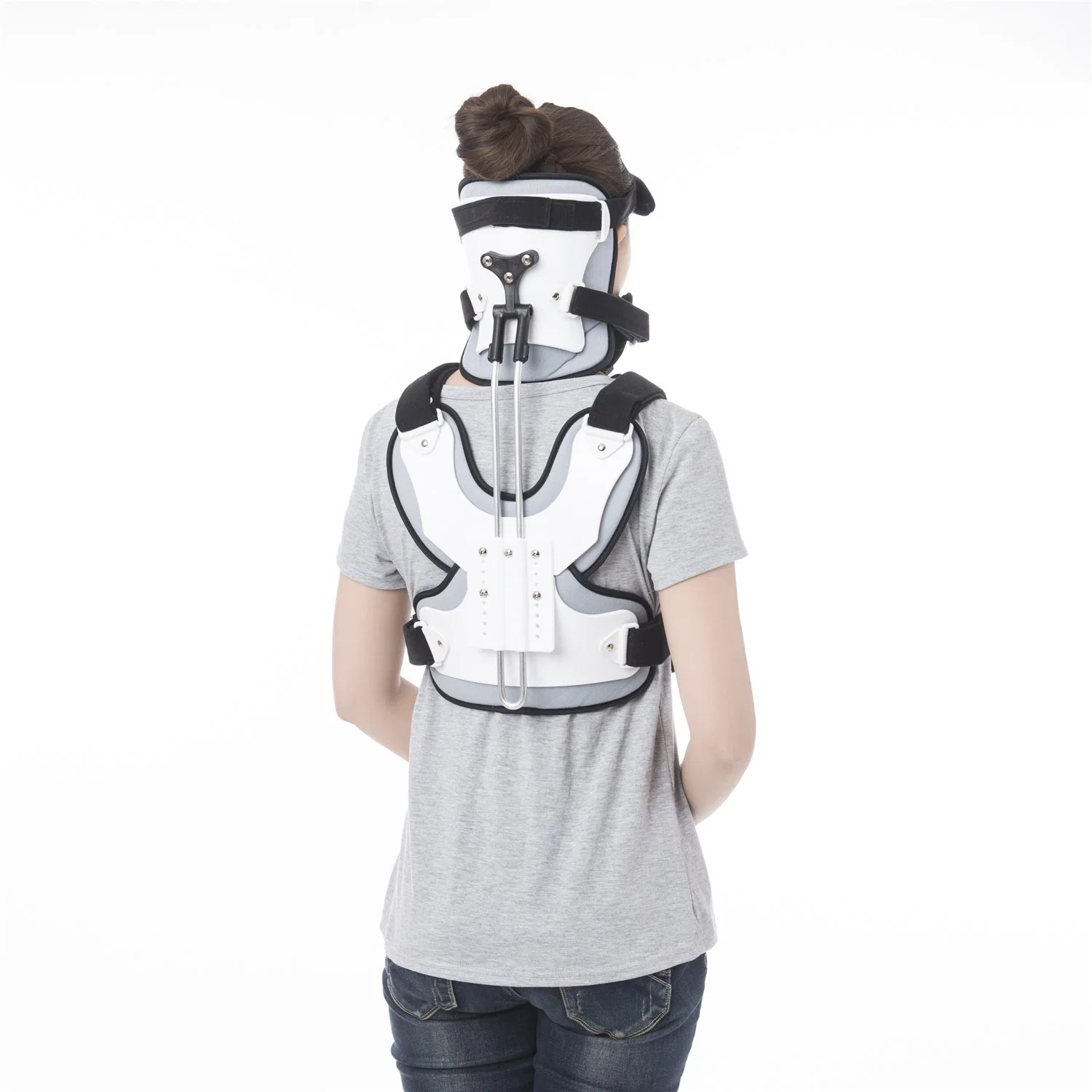 Cervical Thoracic Orthosis Head Neck Chest Support Brace for Post-Operative