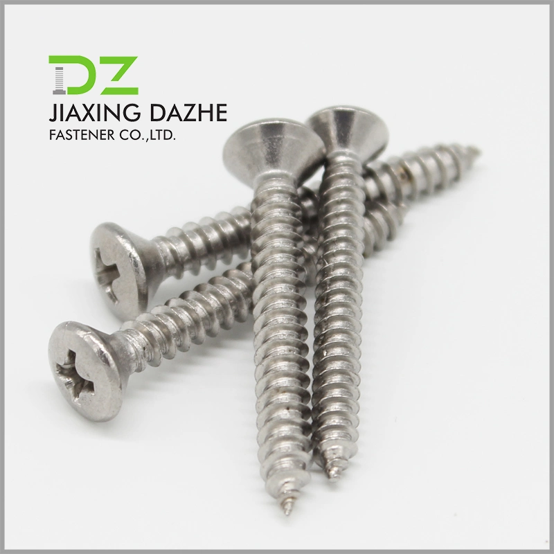 DIN7981DIN7982 DIN7983 Stainless Steel Screw Flat Head Pan Head Self Tapping Screw