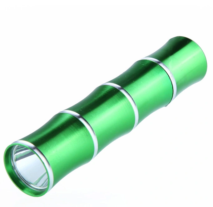 Colorful LED Torch with Battery Aluminium Alloy LED Flashlight