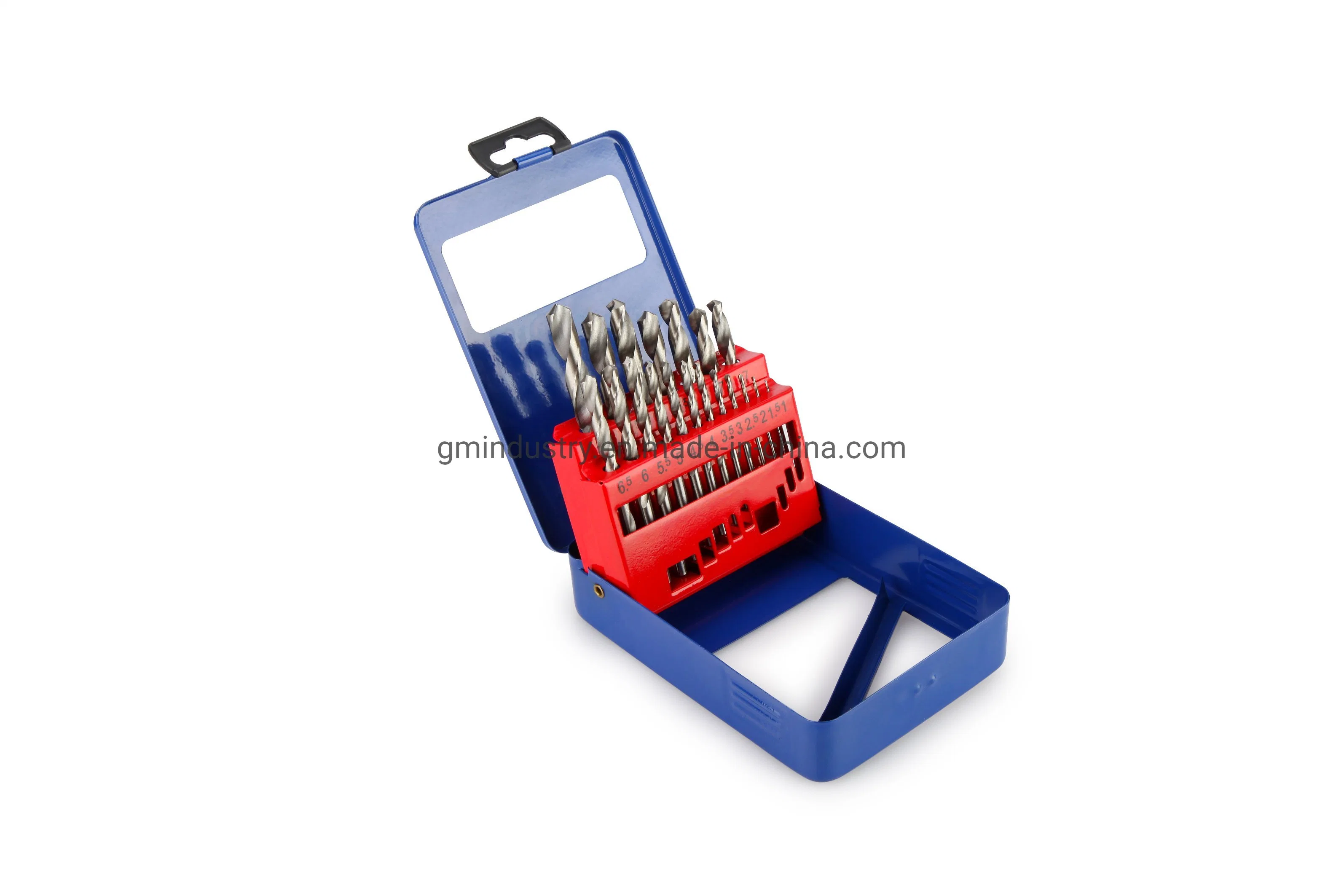 13PCS Drill Bit Set in Metal Case