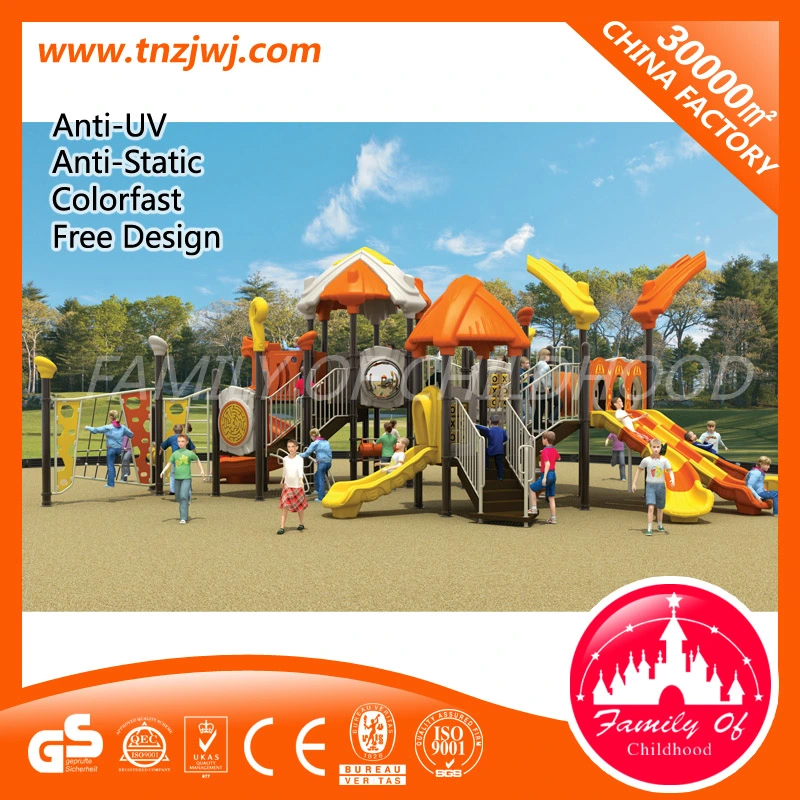 Best Sale Play House Outdoor Play Structures Slide Equipment