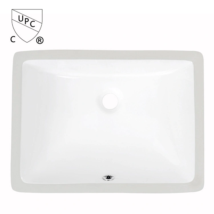 Cupc Factory Direct Cheap 20inch Sink Sanitary Ware Ceramic Porcelain Undermount Vanity Set Bathroom Sink Basins