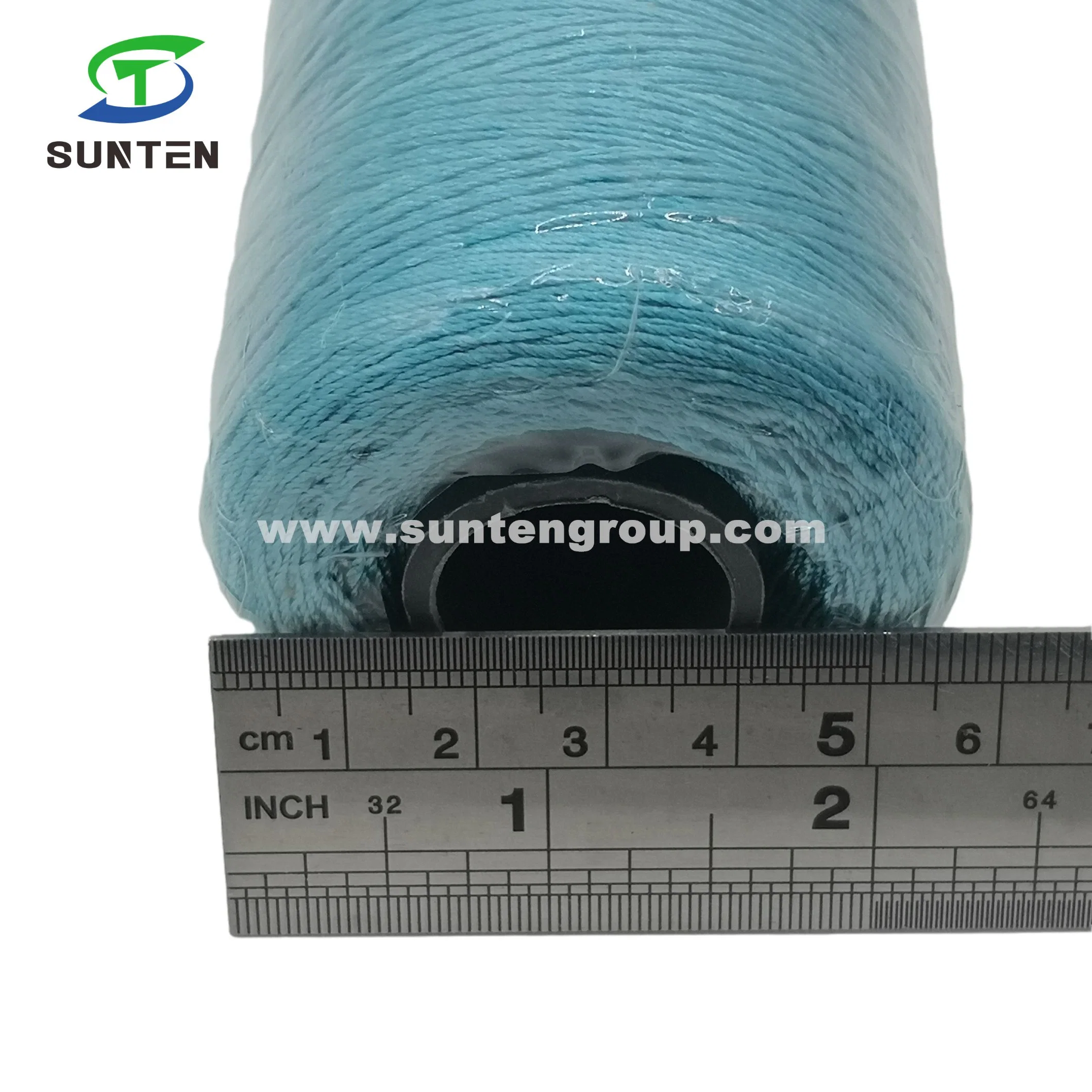 سعر المصنع، مادة عالية الشفافية، PE/PP/Polyester/HDPE، من النايلون البلاستيك الملتوي/المضفر/المحزمة/الحز/خط التغليف/شبكة صيد السمك الخط (210D/380D) بواسطة المكب/البكرة/الكرة/الكرة/الجناح