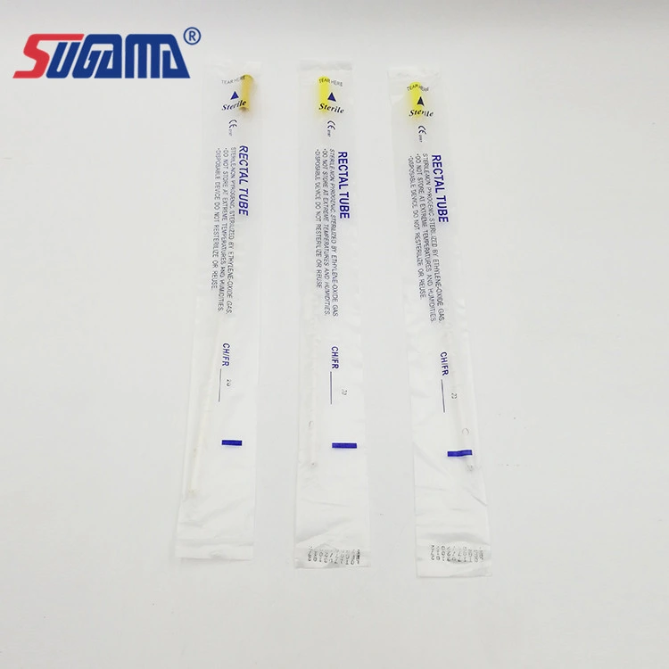 Disposable Medical Transparent PVC Rectal Tube Catheter with CE ISO Approved