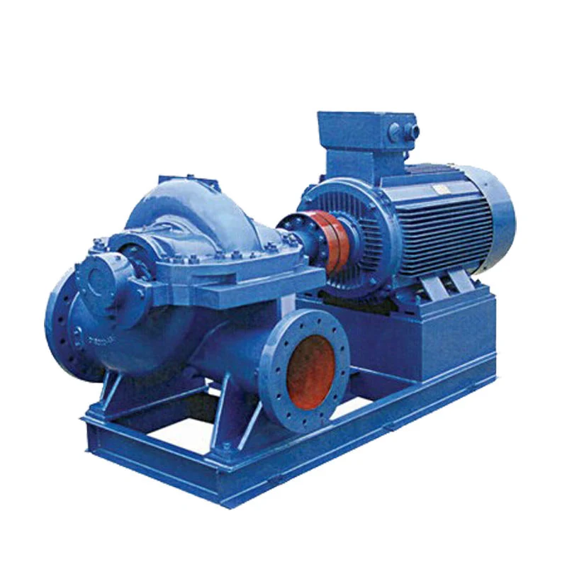 Double Suction Pump High Efficiency Centrifugal Dewatering Single Stage Sea Water Axially Split Case Pump