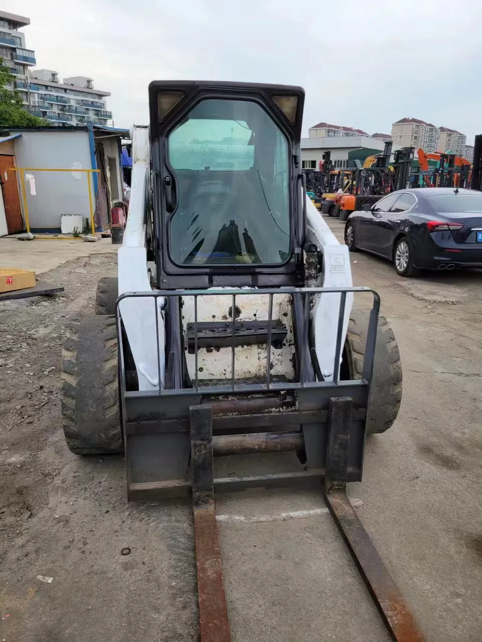 Used Bobcat S300 Skid Steer Loader Mini Loader Forklift