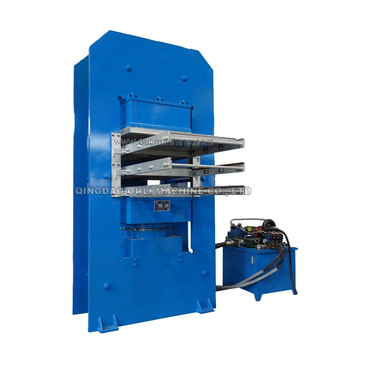 Máquina de hacer automática de productos de caucho, goma Car Mat vulcanización de la máquina de prensa