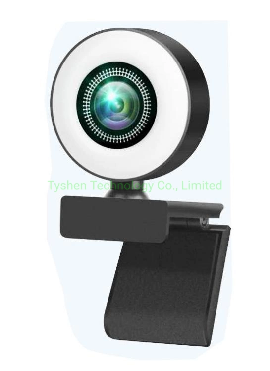 Large Wide-Angle Free Drive Built-in Mic HD USB Webcast Camera