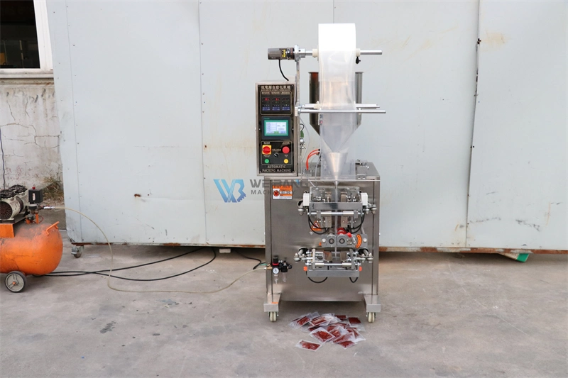 Wb-150j Automatic Honey Paste Ketchup Packing Machine Liquid Packing Machine