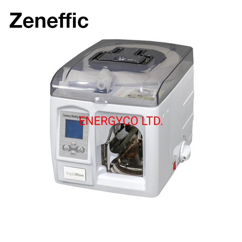 Electronic Banknotes Bundle Machine Portable Money Binder Cash Binding Machine for Bundling Bill Notes and Money