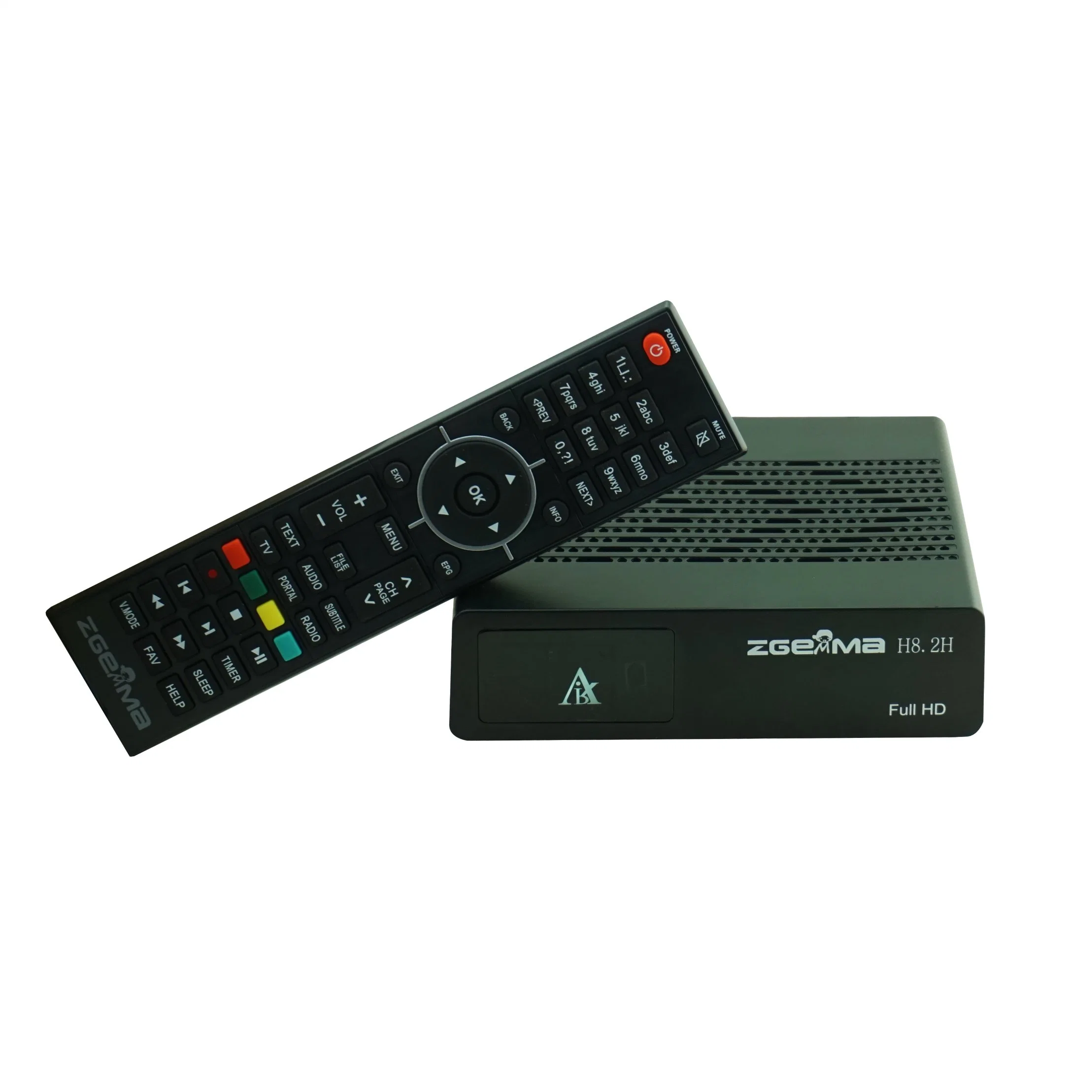 Linux OS Zgemma H8.2h TV Box DVB-S2X + DVB-T2/C Combo Tuner Built-in