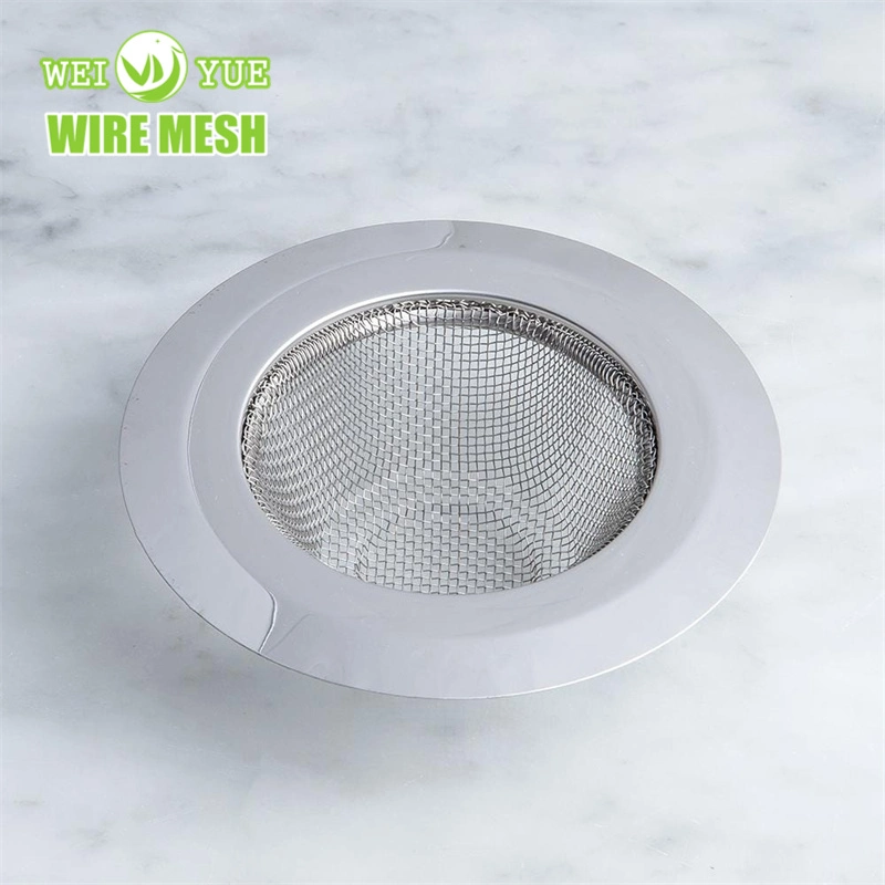 Customized 1mm Hole Stainless Steel 316 Strainer Square Wire Filter Mesh for Kitcen Vegetable Washing Basin