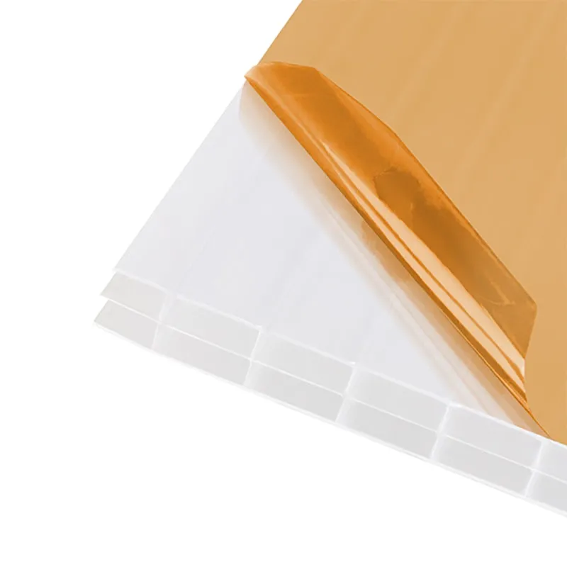 Building Material Polycarbonate Hollow Sheet for House Colorful Plastic Honeycomb Panels