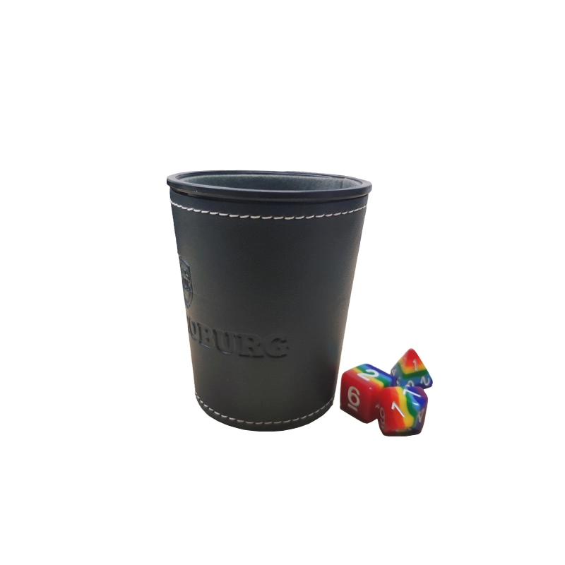 Tubo reto de entretenimento com barra KTV Factory Direct Sales com Flannel Promoção de Mute Dice Cup Wine presente de promoção Dice Cup