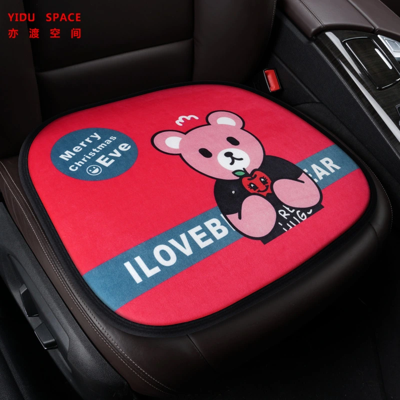 Car Decoration Car Interiorcar Accessory Home &#160; Office Universal Cartoon USB &#160; Heating Cushion Pad Winter Auto Heated Car Seat Cover