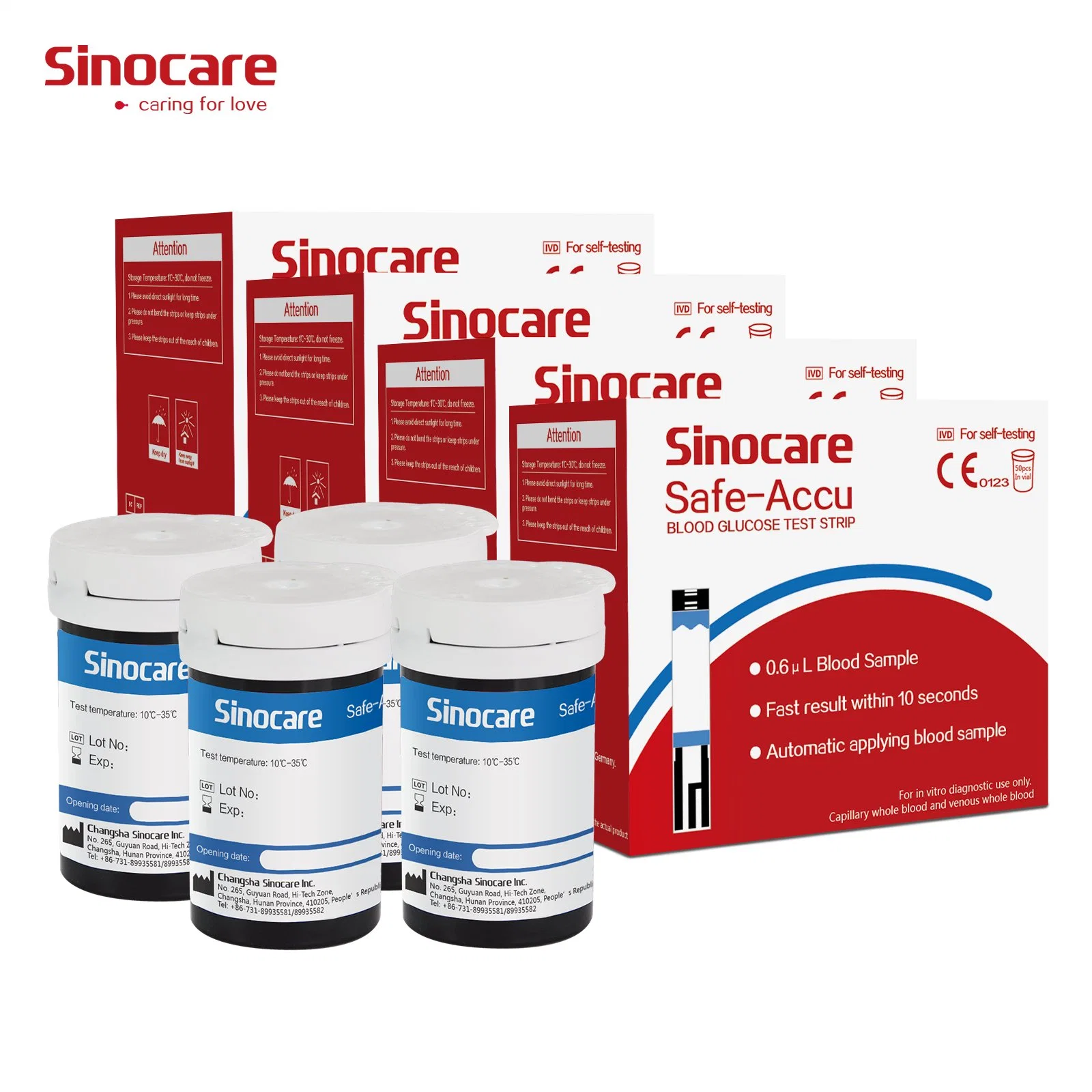 Glicose Sinocare de açúcar no sangue do Kit de Sensor Não Invasiva do medidor de glicose Cgm Sensor do Sistema de monitorização subcutânea contínua da CGM Device