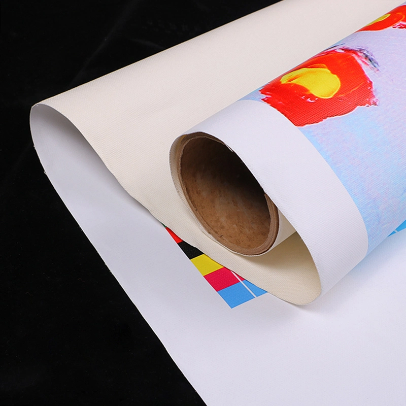 Linen Canvas Fabric Roll Paintings Canvas Painting Fine Grain Coated Linen/Canvas