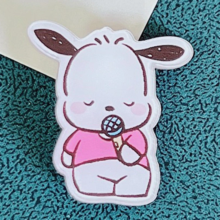 Wholesale/Supplier Cute Kids Badge Cartoon Acrylic Pacha Dog Brooch