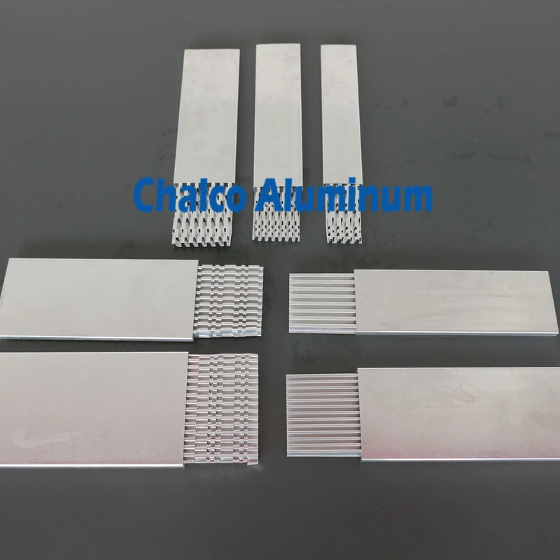 Aluminium Aluminum Radiator Main Side Panel Stamping Parts