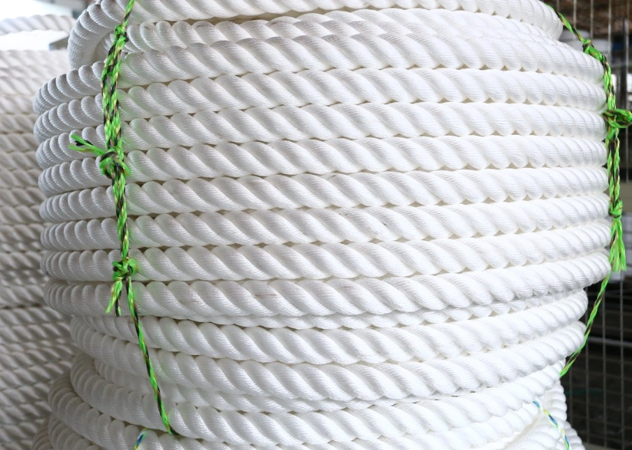 High Tenacity Twisted Marine Mooring PP Rope Factory