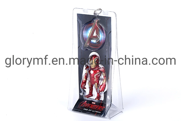 4cm Ultron el Capitán América con figuras de acción de PVC Llavero