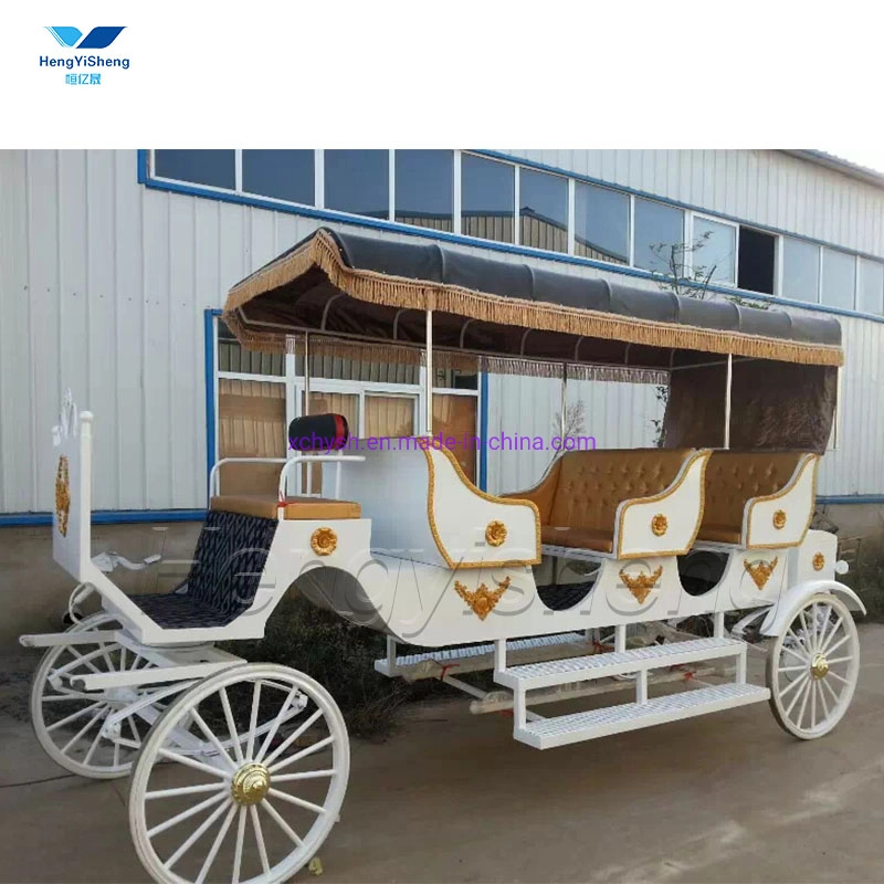 Cheap Price Chinese Sightseeing Electric Horse Carriage for Sale