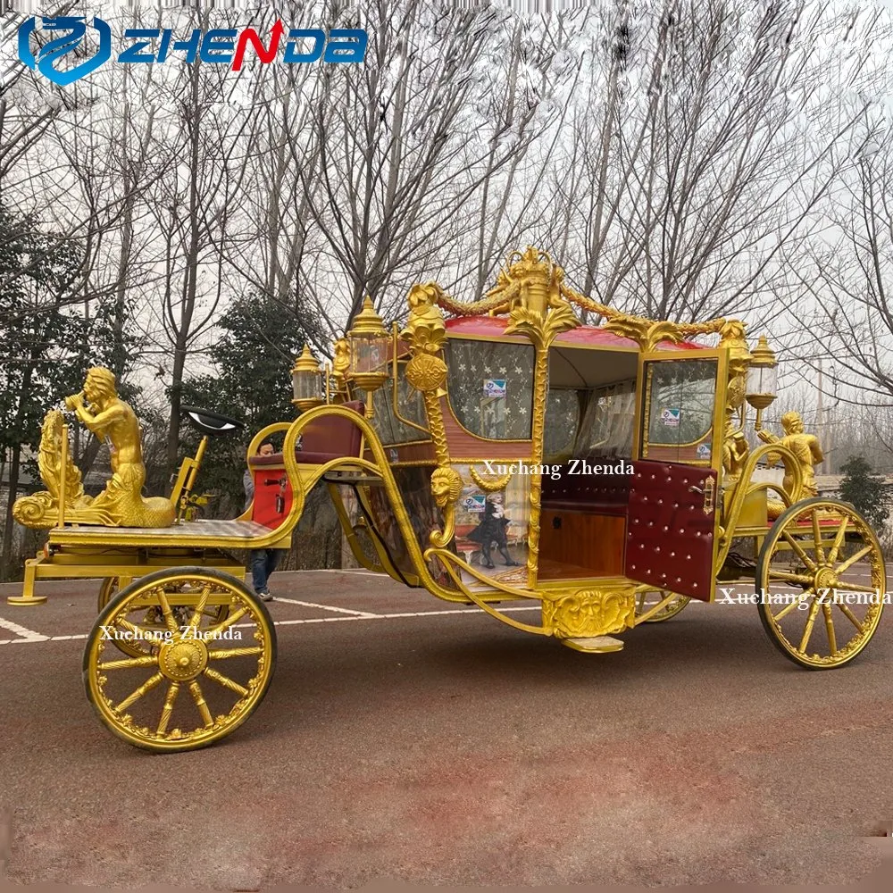 Royal Horse Drawn Carriage British Style Coath Replica Chinese Manufacturer