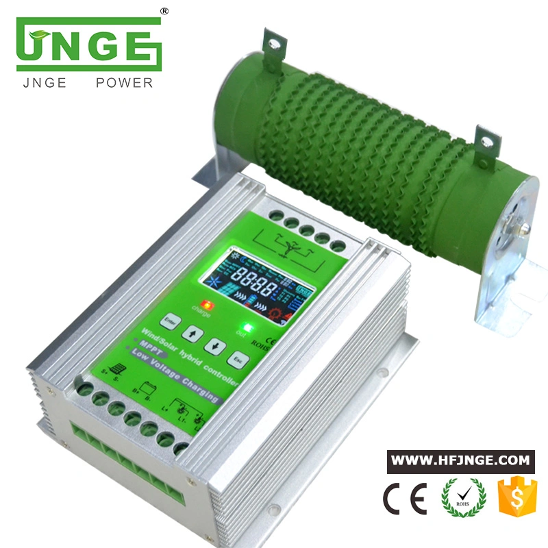 JNGE 48V 2000W Wind Turbine Charge controller with Wind Generator MPPT Boost Charging Function and Dump Load Device Optional WiFi GPRS