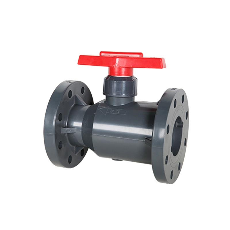 Top Quality Chemical Industry PVDF Flange Type Ball Valve