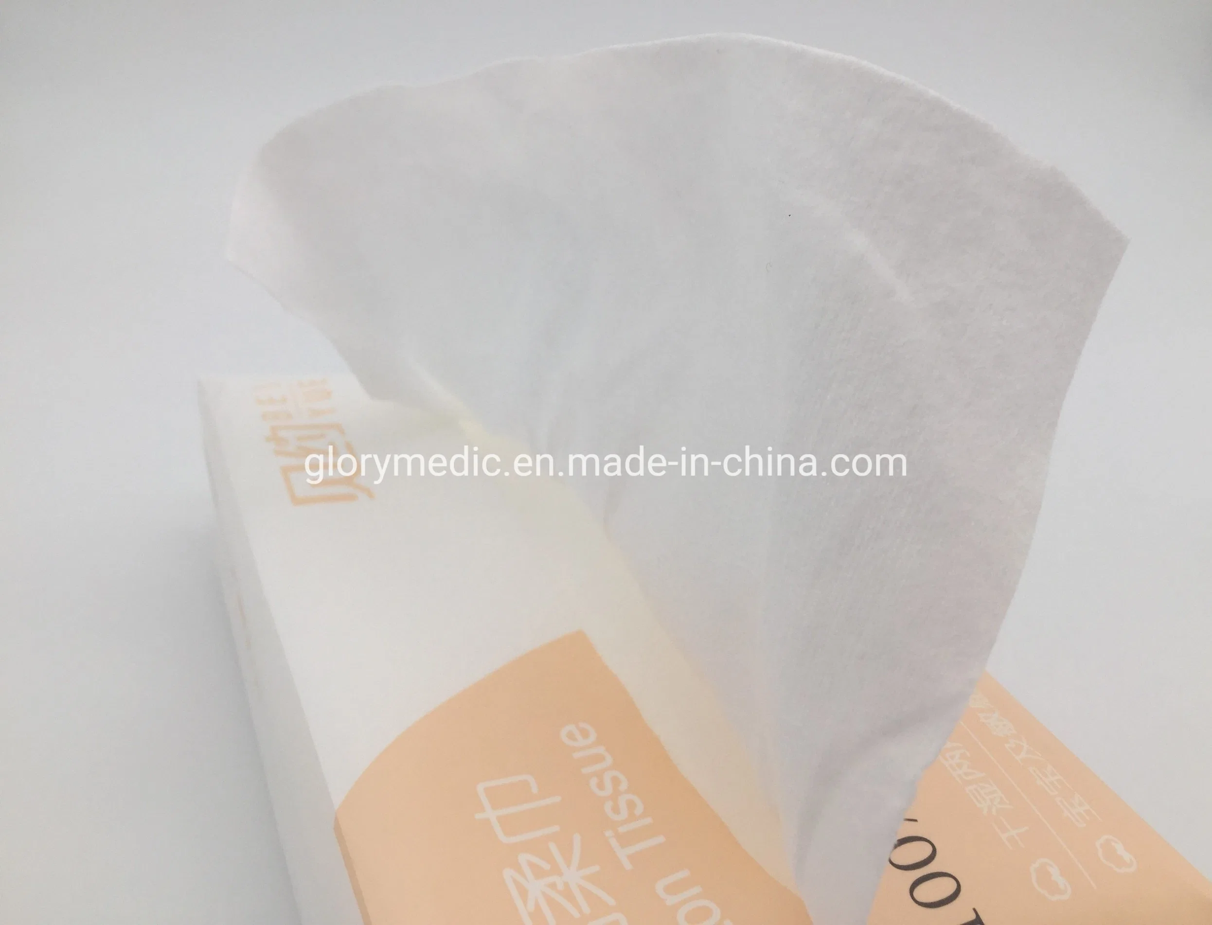 Cheap 100% Cotton Disposable Non Woven Dry Soft Cleaning Facial Tissue