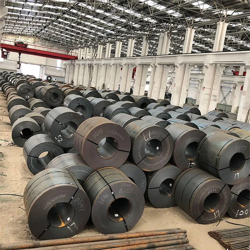 سعر جيد SAE 1006 GB Q235A Q235B Q275 Metal Ms الفولاذ الخفيف الكربون منخفض الكربون CRC ملفوفة Hot Carbon Steel Coil