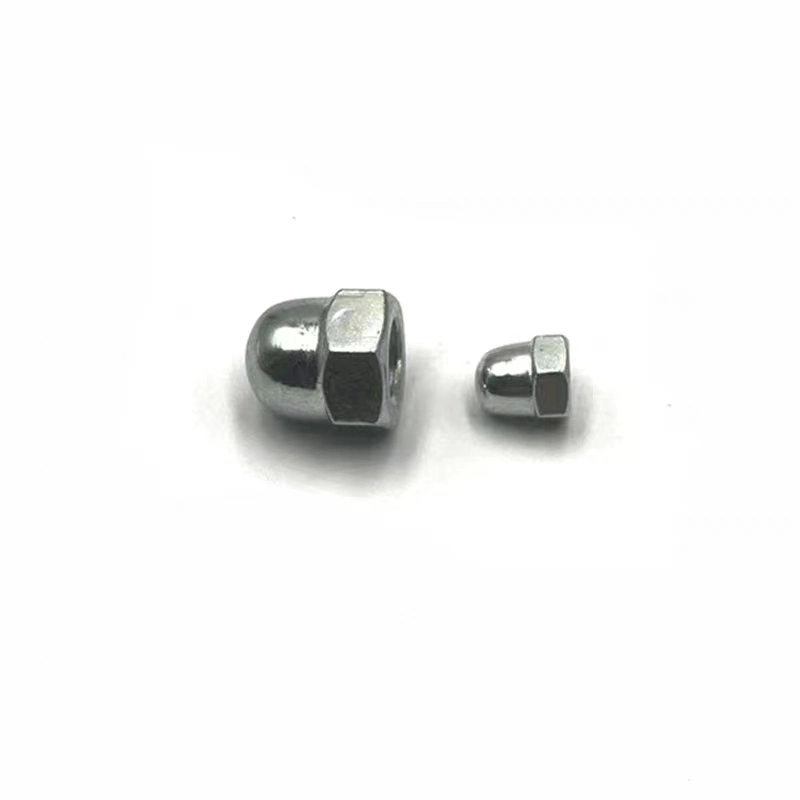 China Manufacturer Wholesale/Supplier Hardware Fastener Hex Dome Cap Nut DIN1587 Hex Nut with Dome Cap