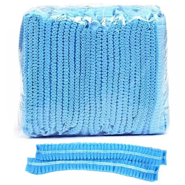 Medical Instrument Wholesale/Supplier Disposable PP Non Woven Strip Clip Cap Bouffant Head Cover Medical Cap CE/FDA