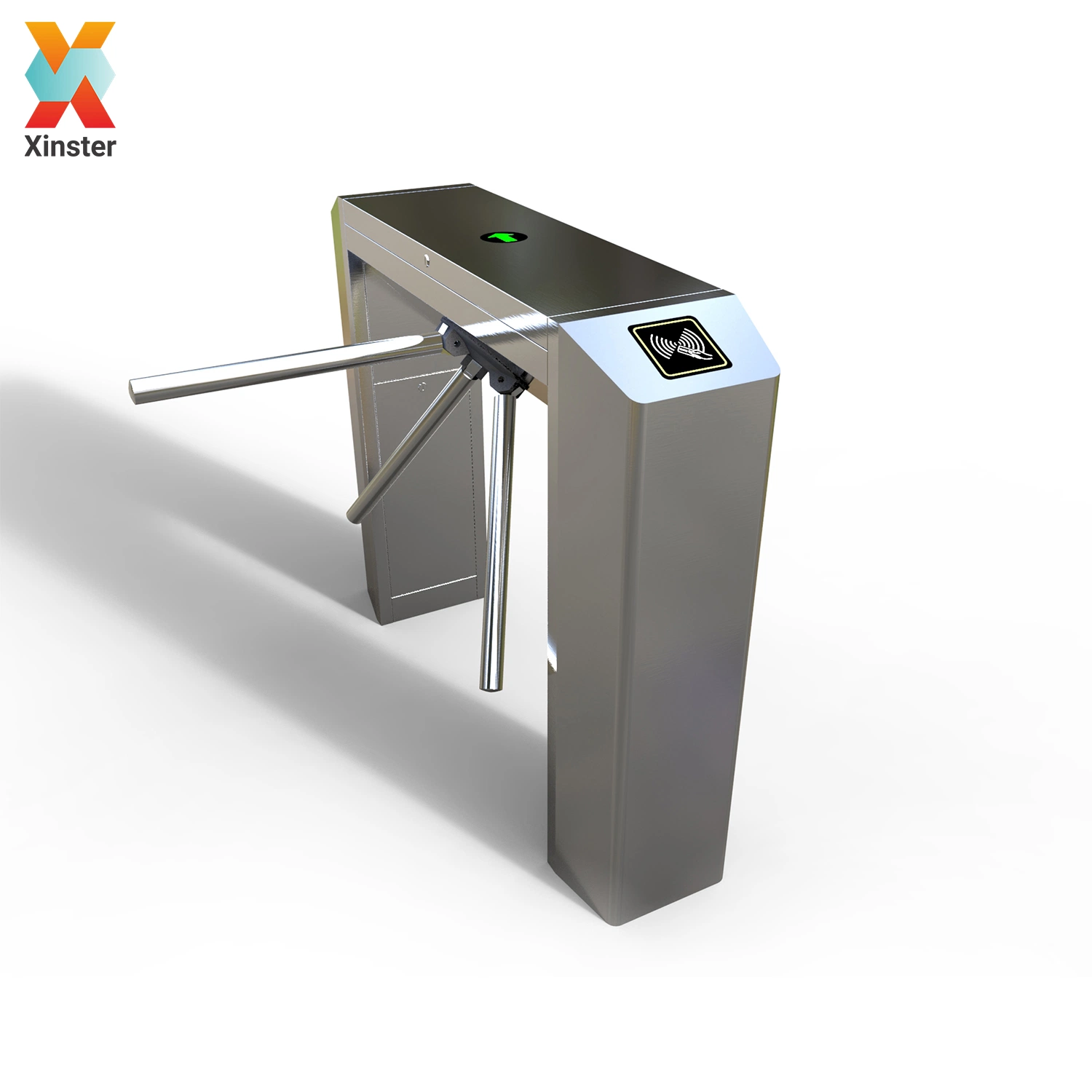 for Sale High Security Automatic 3 Arm Turnstile with RFID Reader