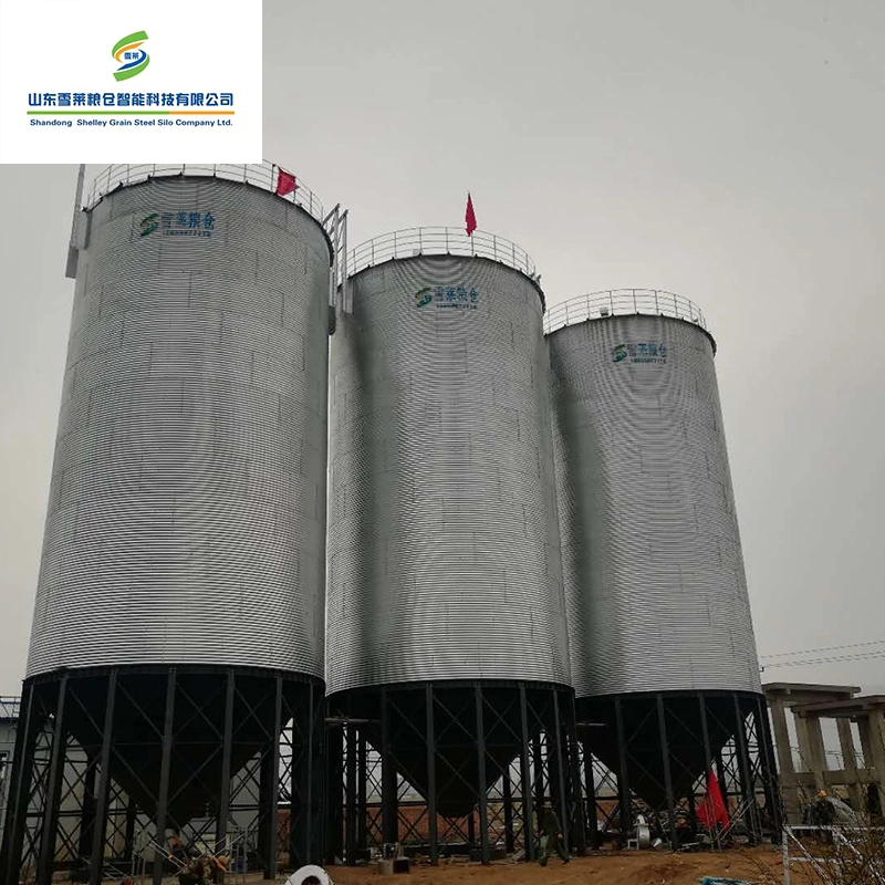 1000 Ton Corrugated Steel Sheet for Grain Rice Husk Silos