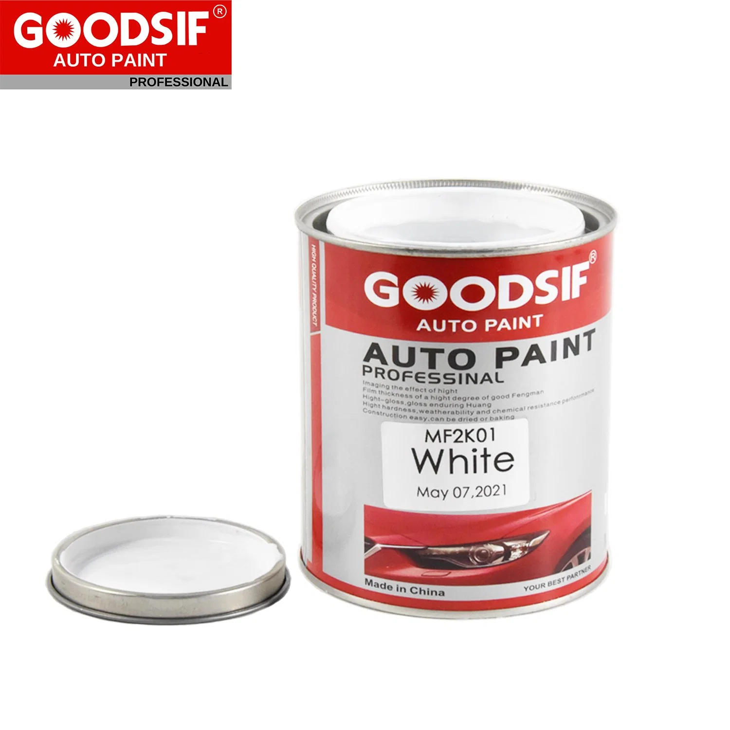 Topwings Química Automoción Pintura fábrica Precio al por mayor Auto de Alta calidad Reacabado Clearcoat Pintura acrílica para coches usados