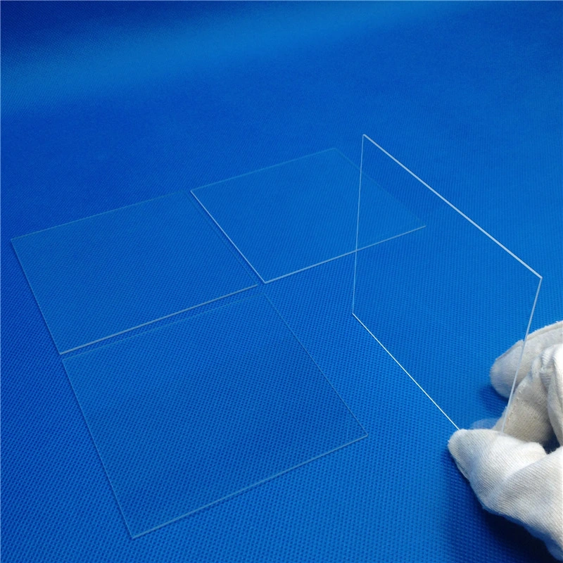 Custom Jgs1 Jgs2 Jgs3 Quartz Glass Plate UV UVC Glass Fused Quartz Windows for Optical Filter