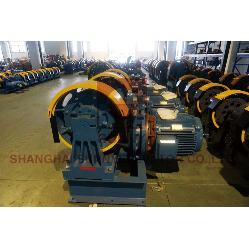 Geared Traction Machine / Elevator Components for Passenger Elevator