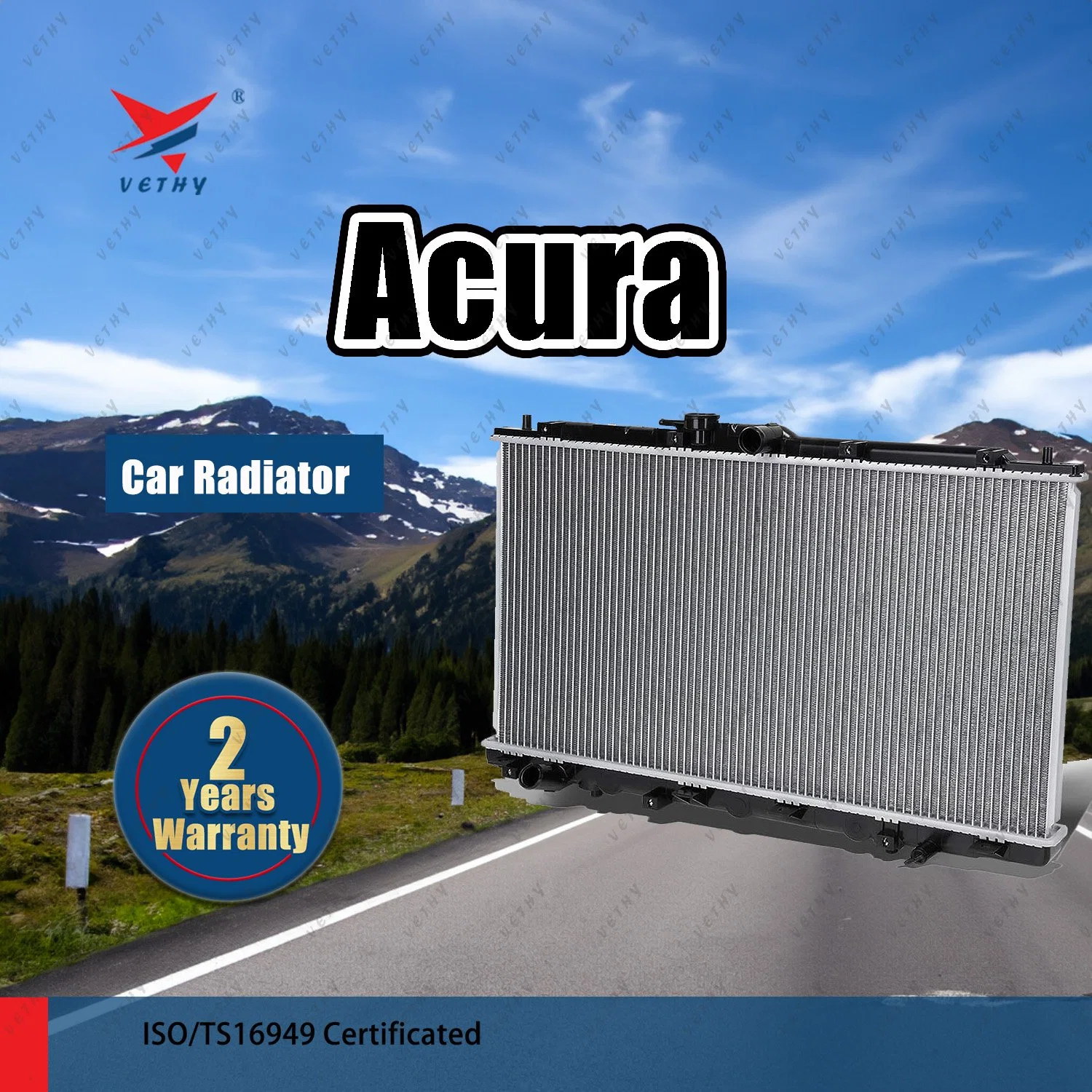 Acura Ilx Car Radiator - Superior Heat Dissipation, Engine Protection, High-Quality Performance