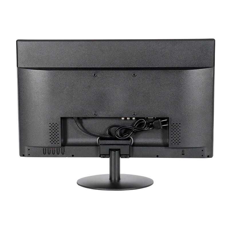 Monitor LCD CCTV de 18,5 polegadas OEM de fábrica com monitor LCD CCTV HDMI/VGA/USB/colunas