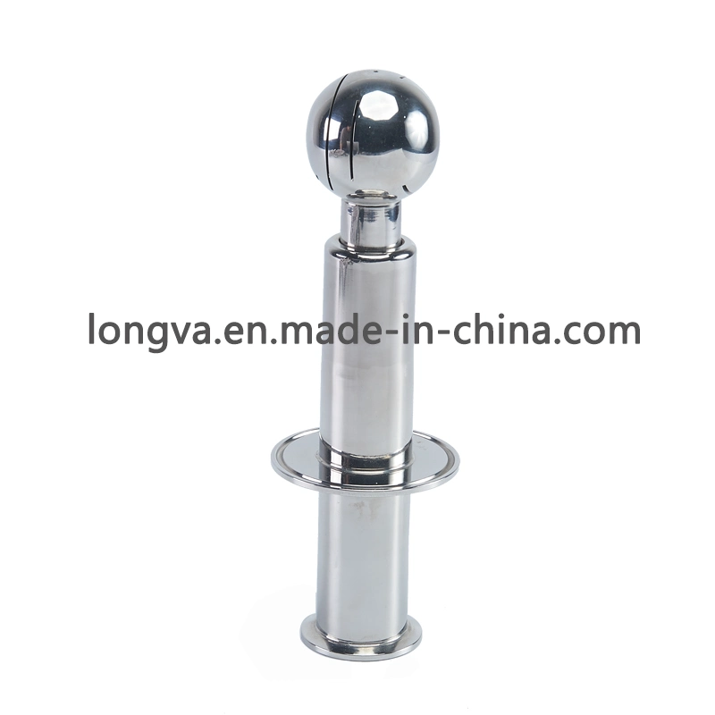 Sanitary Spray Ball Clamped Ending Rolling Cleaning Ball