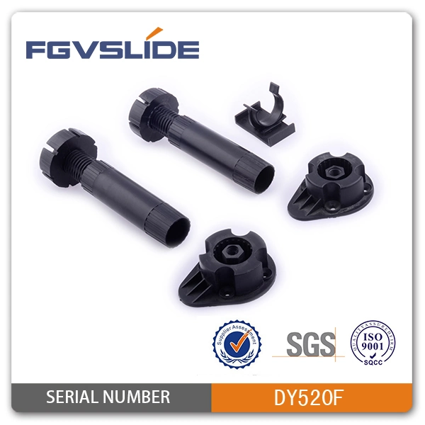 Plastic Adjustable Leveling Sofa Feet