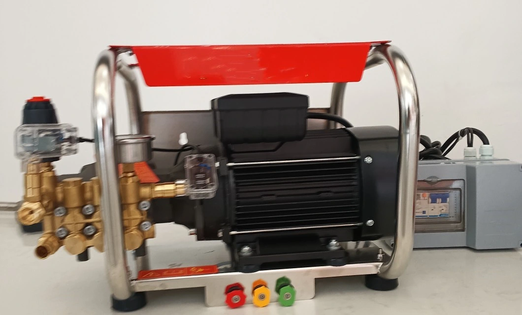 Car Shop Store 110bar 2.2kw Fixed Installation Wall Mounted High Pressure Washer