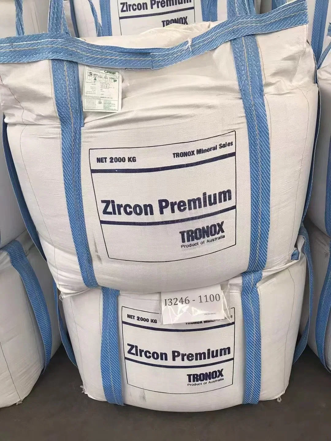 66.86% Purity Zro2 Zircon Sand for Investment Casting Zircon Flour Price Zrsio4