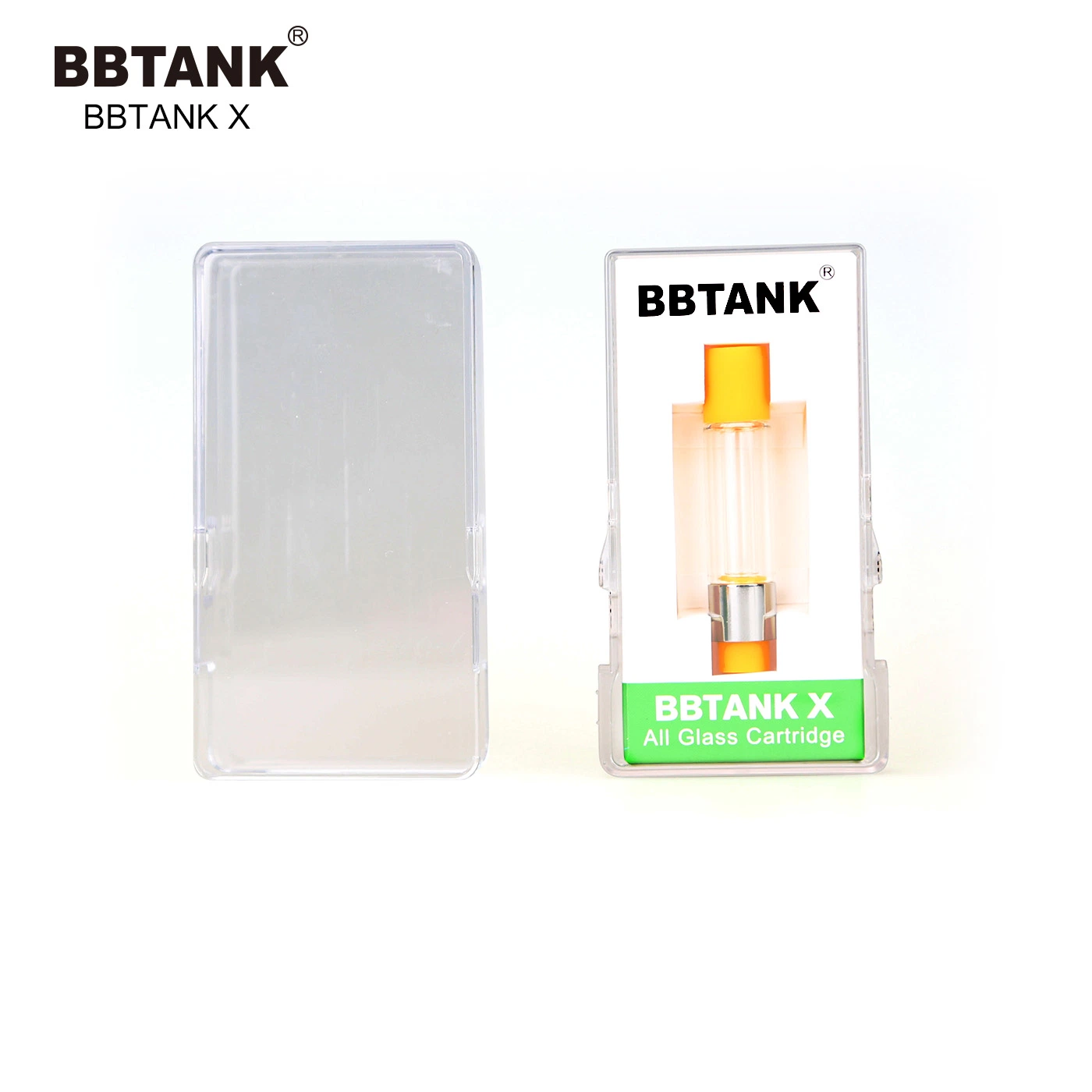 Wholesale High Quality Bbtank Full Glass Cartridge Thick Oil Disposable Vape Carts Vape Pen Oil